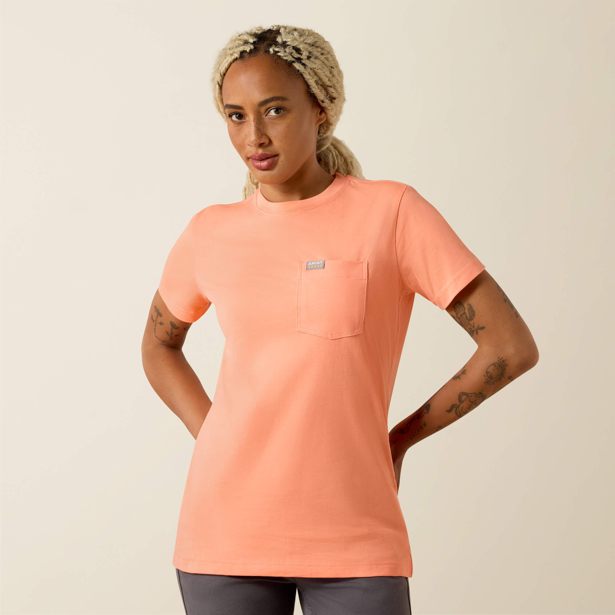 RBR COTTON STRONG ANVIL LOGO SS TSHRT-Ariat