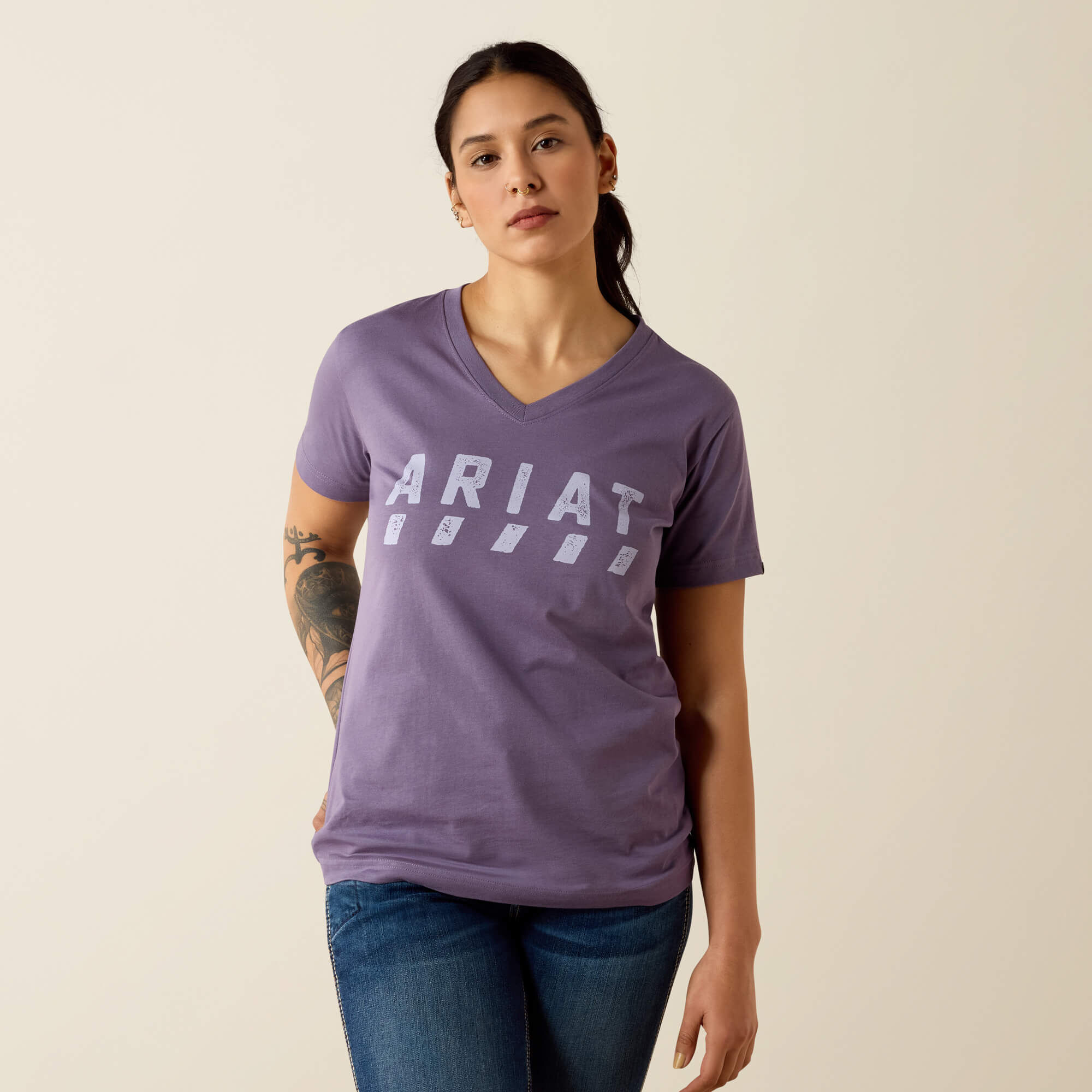 RBR COTTON STRONG LOGO SS TSHRT-Ariat