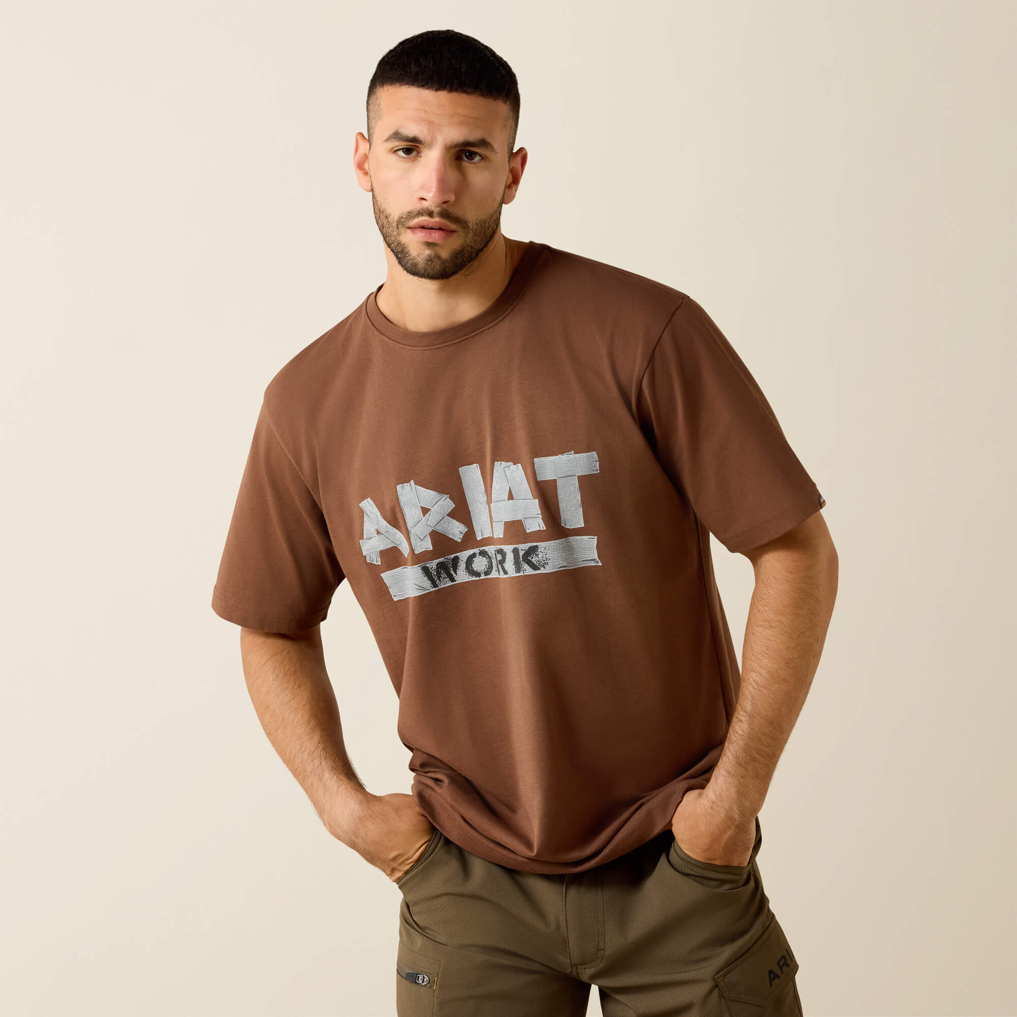 RBR COTTON STRONG DUCT LOGO SS TSHRT-Ariat
