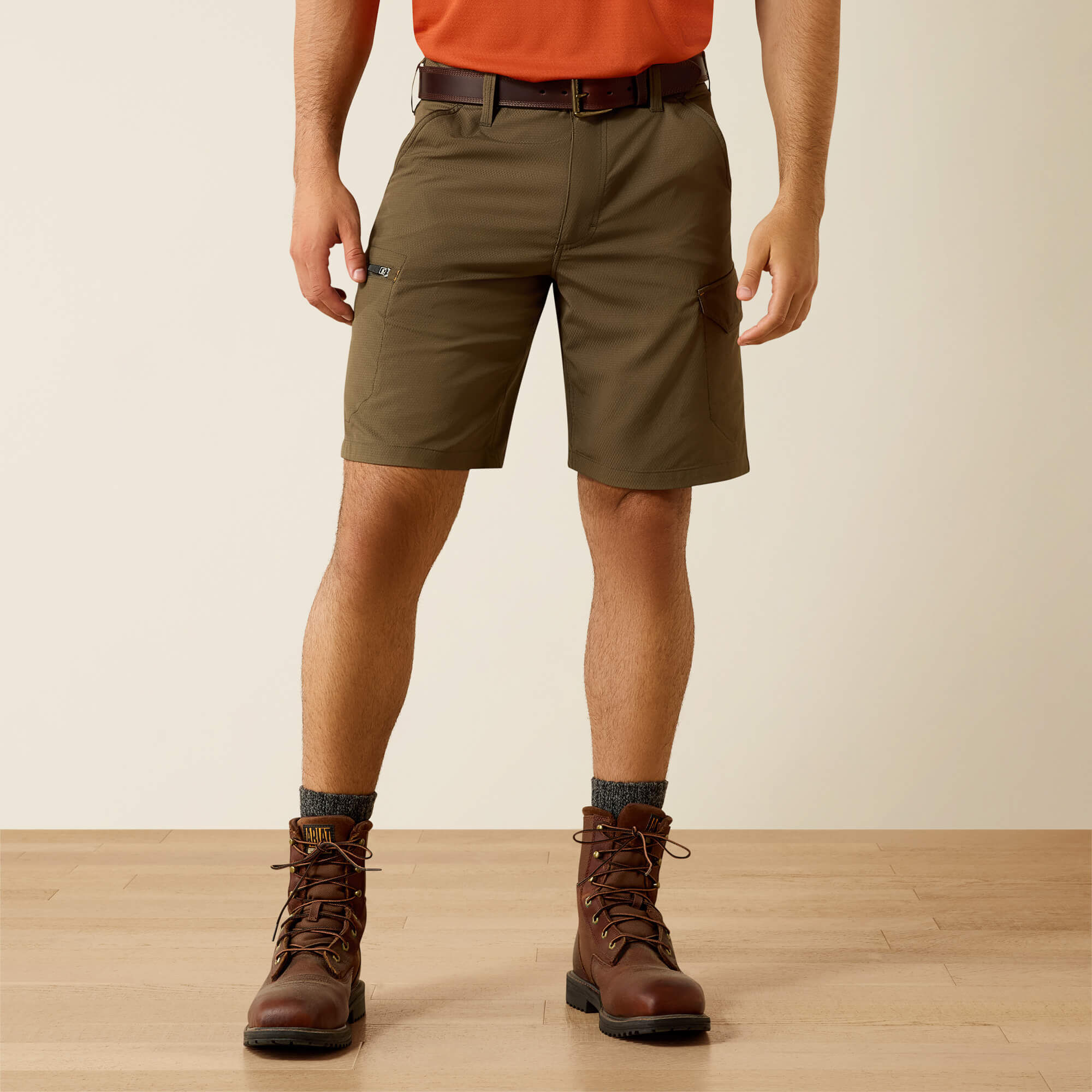 RBR WORKFLOW ULTRALIGHT 9&#34; DURSTRCH SHORT-Ariat