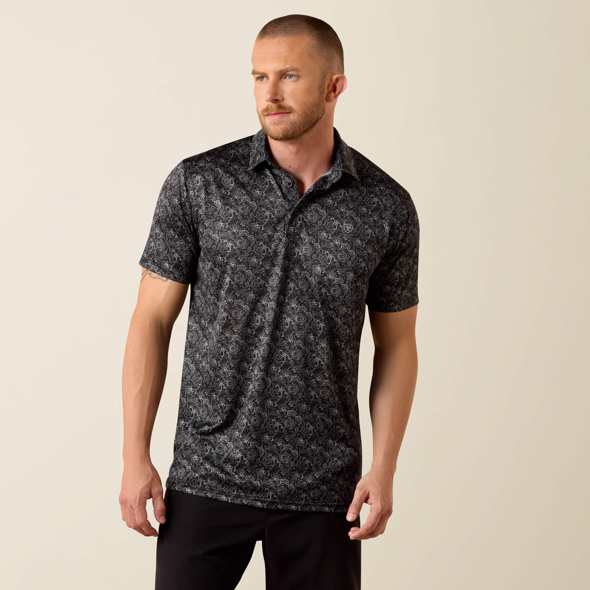 ALL OVER PRINT FTD SS POLO-Ariat
