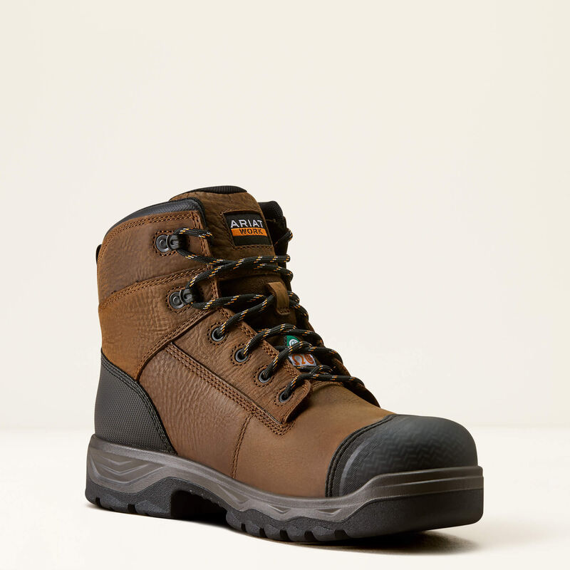 Turbo Duratread CSA 6" Waterproof Carbon Toe Work Boot Medial