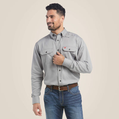 Men's FR Button Down Shirts, Men's Flame Resistant Button Down Shirts
