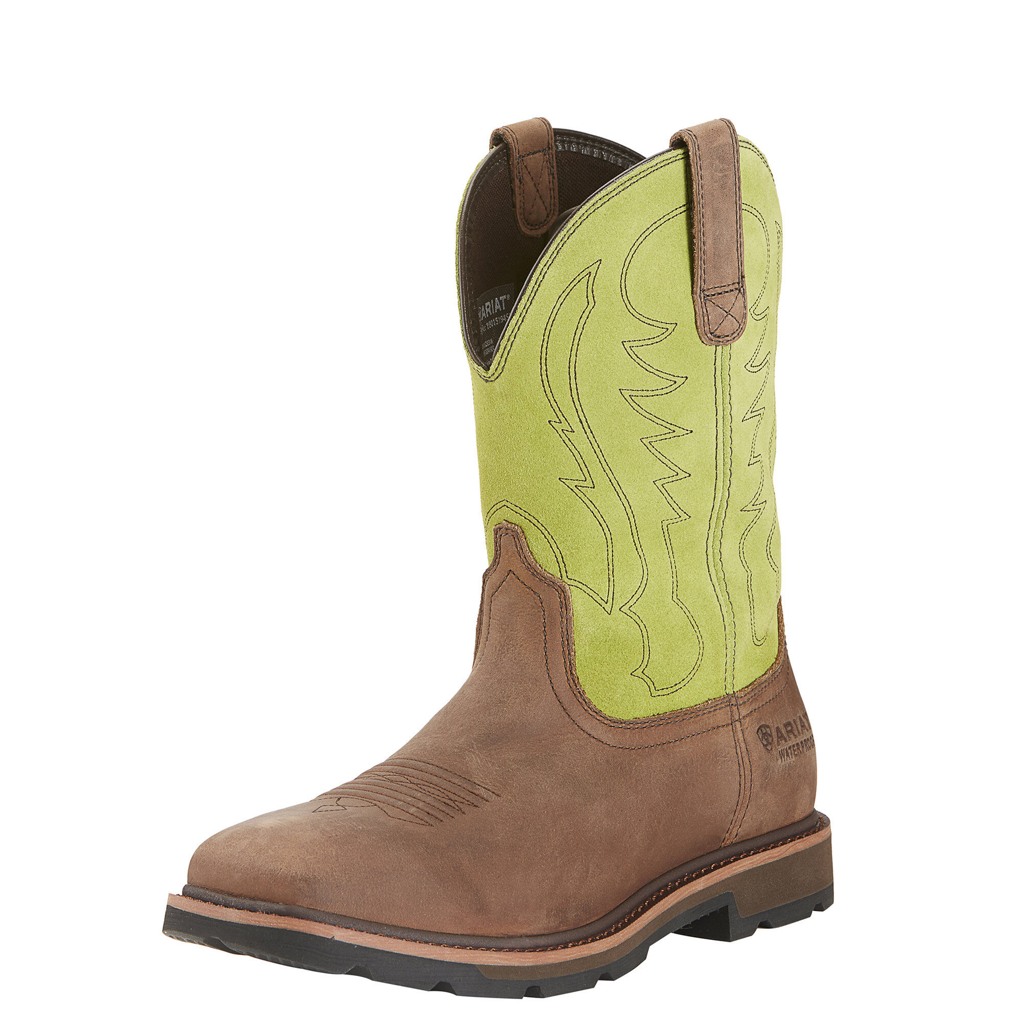 ariat groundbreaker wide square toe h20