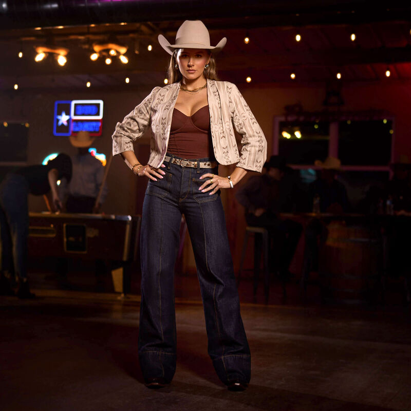 Ultra High Rise Tomboy Western Utility Wide Leg Jean Lifestyle