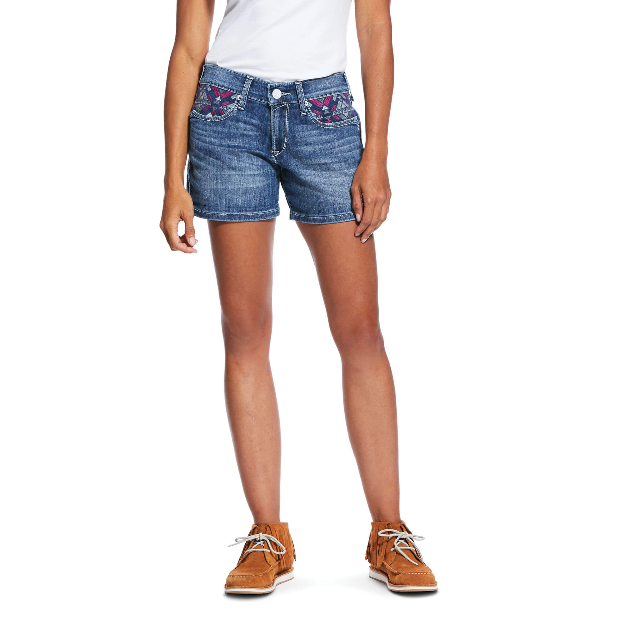 ariat denim shorts