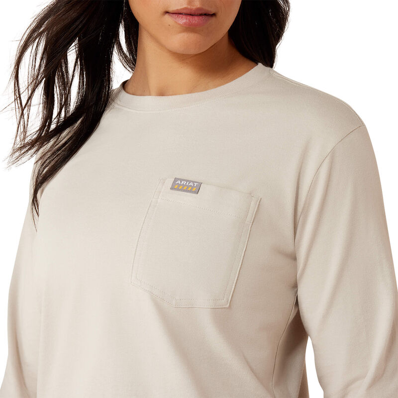 Rebar Cotton Strong Flying Eagle Long Sleeve T-Shirt 02