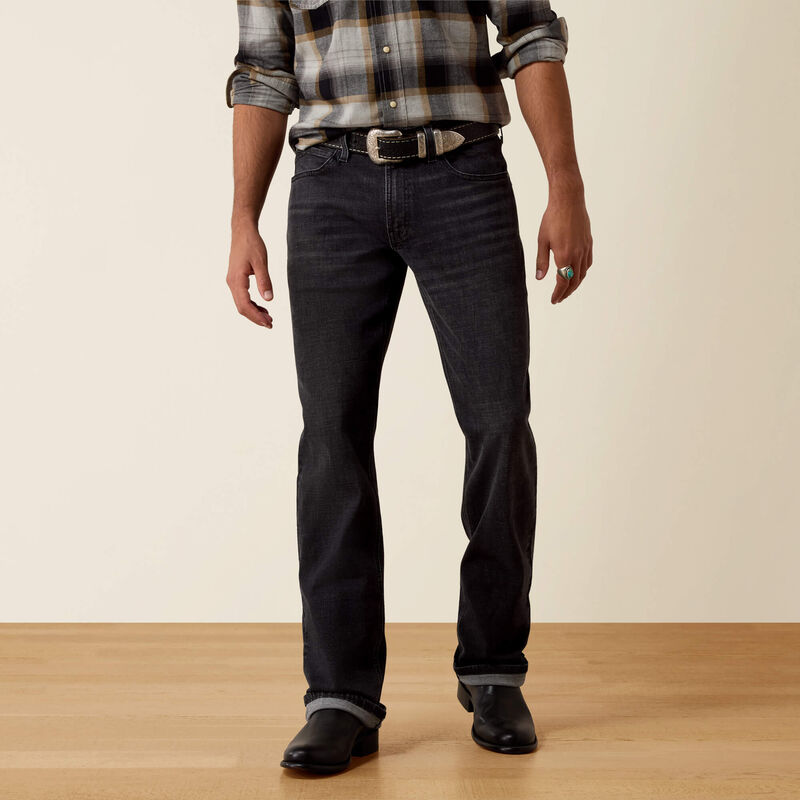 M4 Relaxed Grizzly Boot Cut Jeans Front