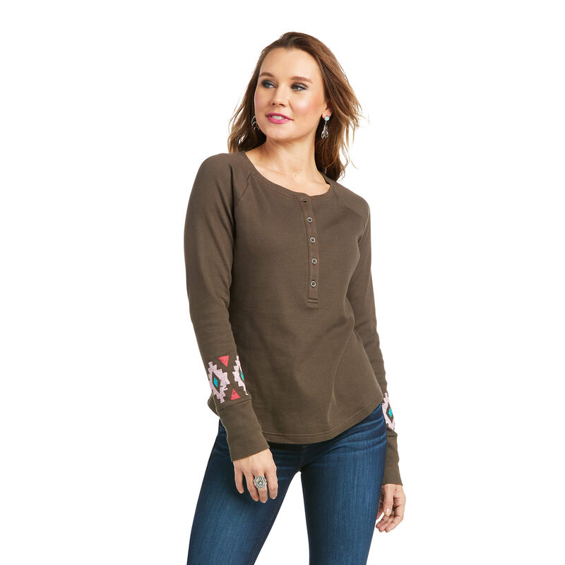 REAL Basic Henley Top
