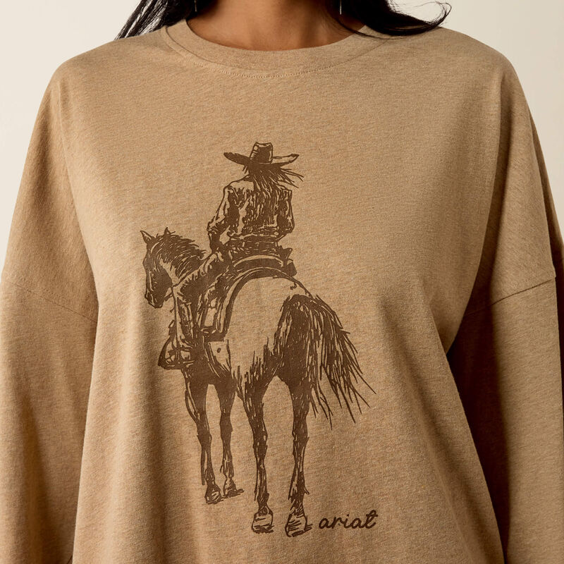 Canvas Oversized Long Sleeve T-Shirt 01