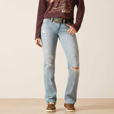 R.E.A.L. Low Rise Lucy Straight Jean