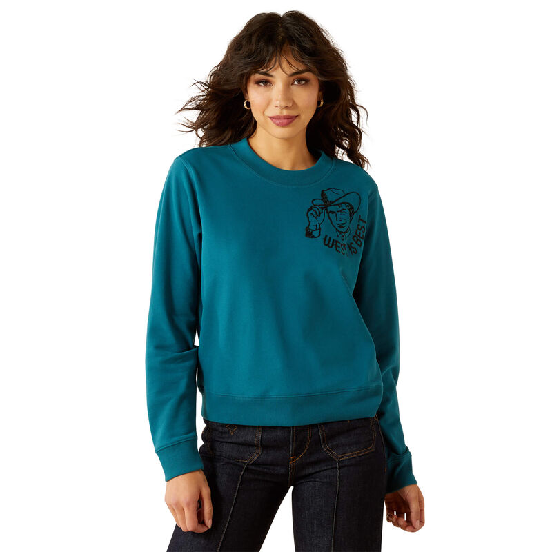 Sendero West is Best Sweatshirt Front