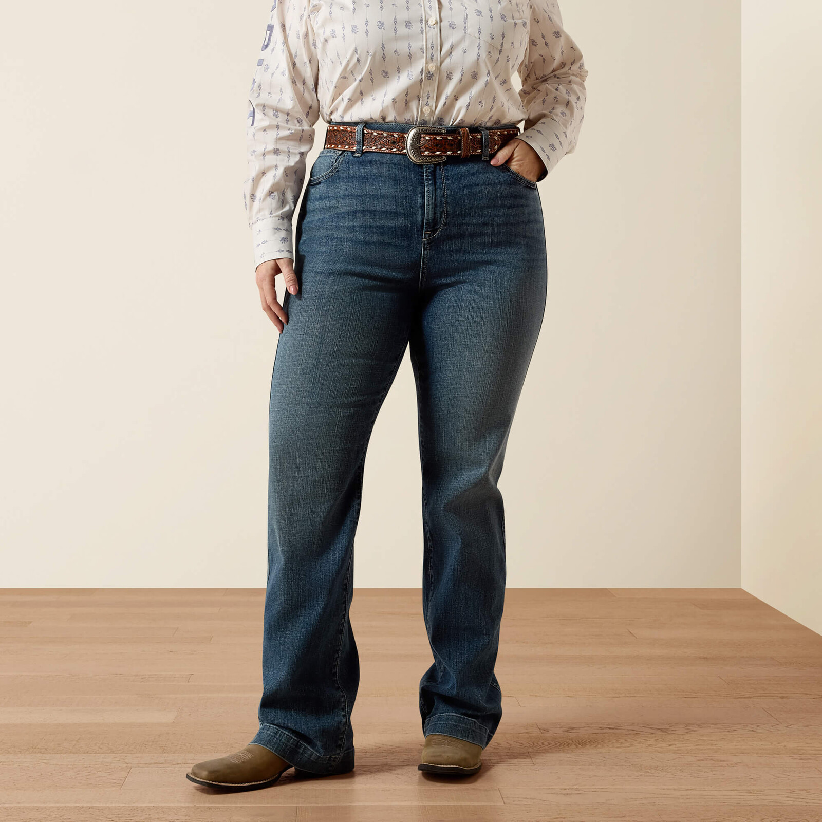 High Rise Vera Slim Trouser Jeans — Greyson by Ariat