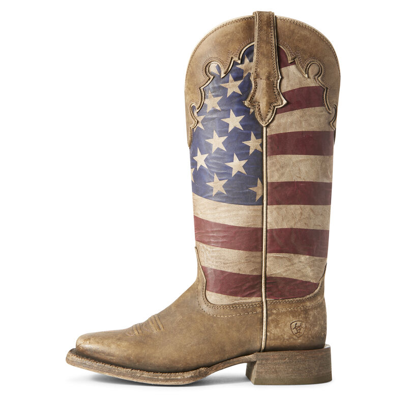 Ranchero Stars and Stripes Western Boot | Ariat