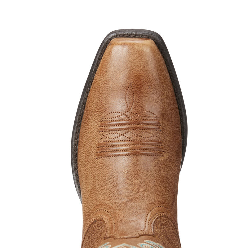 Round Up Square Toe Western Boot