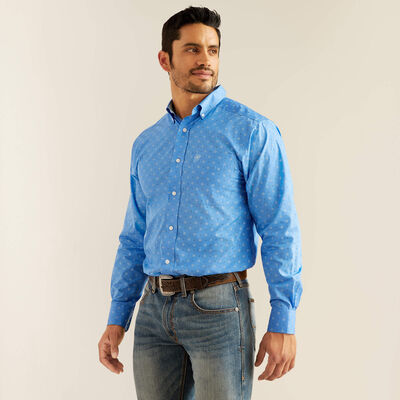 Wrinkle Free Russel Fitted Shirt