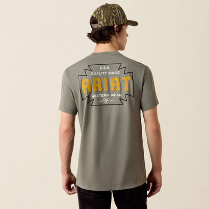 Ariat Southwest Cross Badge T-Shirt Front
