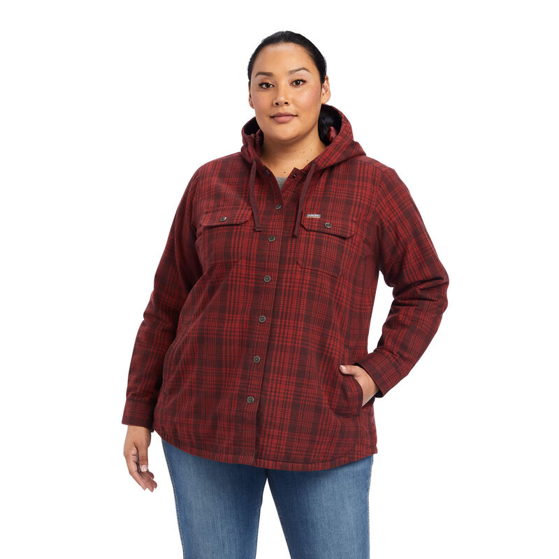 Rebar Flannel Shirt Jacket | Ariat