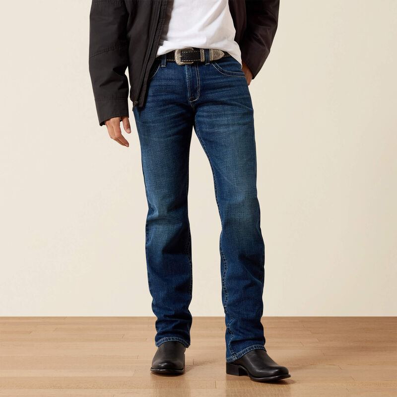 M2 Traditional Relaxed Ryler Boot Cut Jeans Front