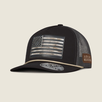 Ariat Work Patriot Flag Cap Front