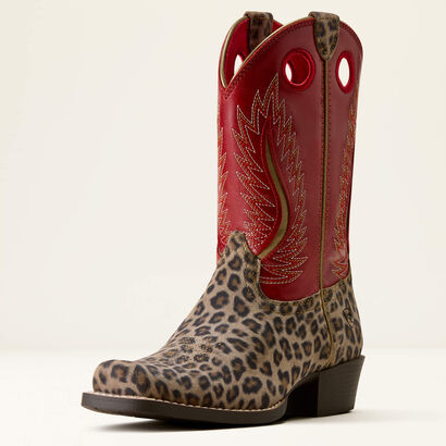 Futurity Fort Worth Cutter Toe Western Boot 3-4 Front