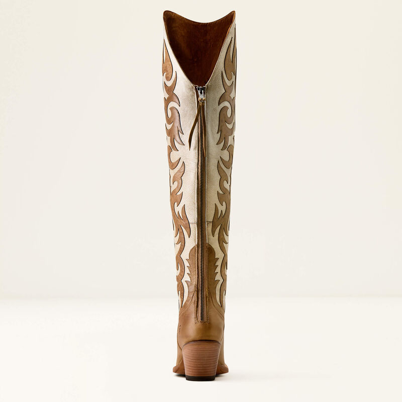 Lyra X Toe Western Boot Heel