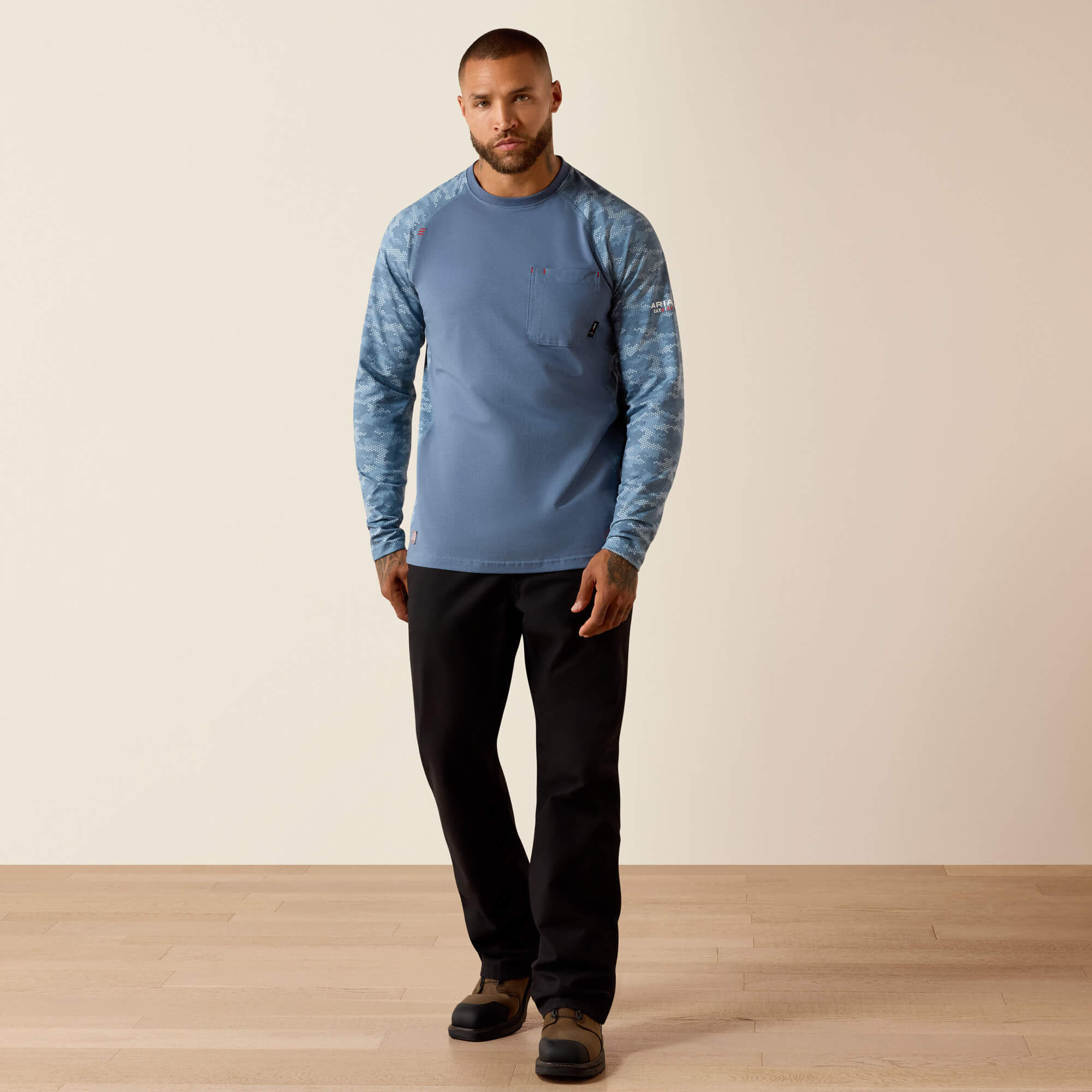 FR Stretch Camo Baseball T-Shirt - thumbnail 7