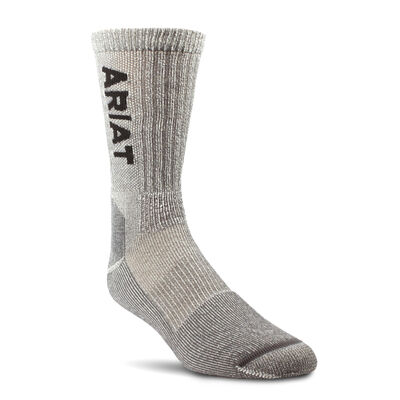 Lightweight Merino Wool Blend Steel Toe Work Sock | Ariat