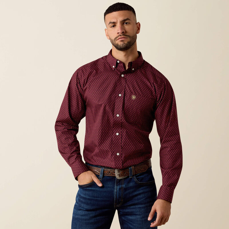 Wrinkle Free Reliance Classic Fit Shirt Front
