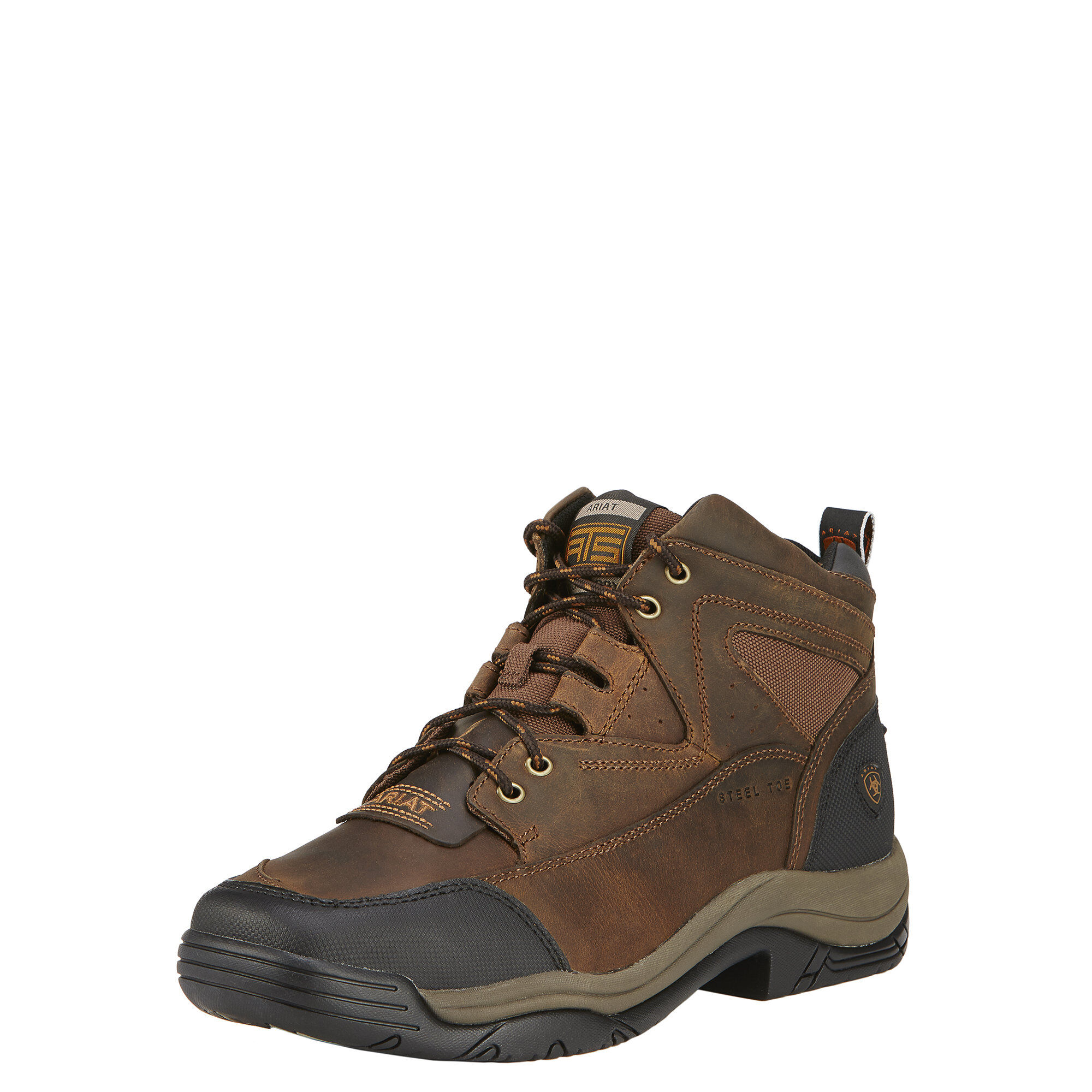 b width steel toe work boots