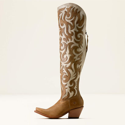 Lyra X Toe Western Boot Side