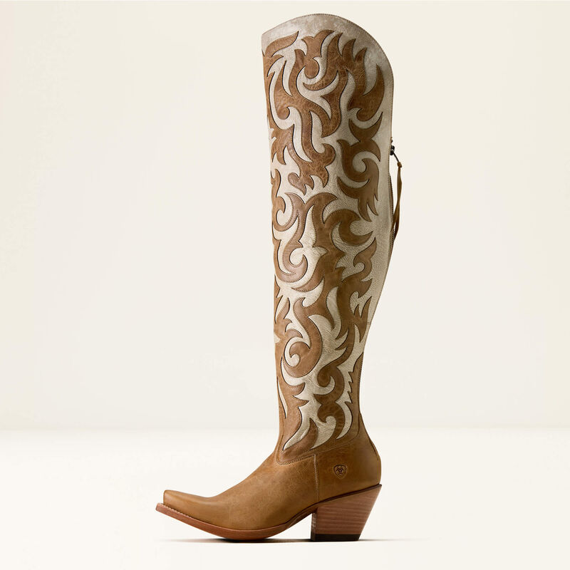 Lyra X Toe Western Boot Side