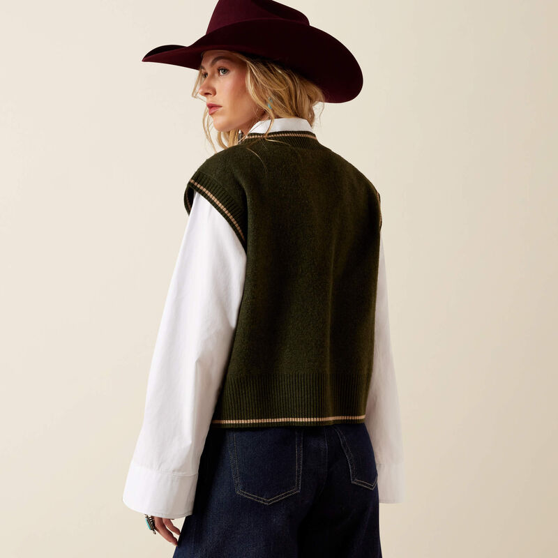 Wichita Sweater Vest Back