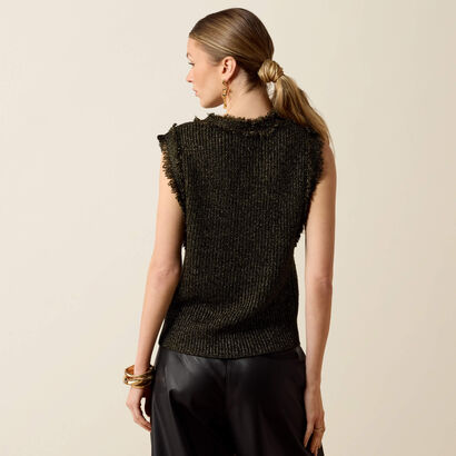 Obsidian Sweater Vest Back