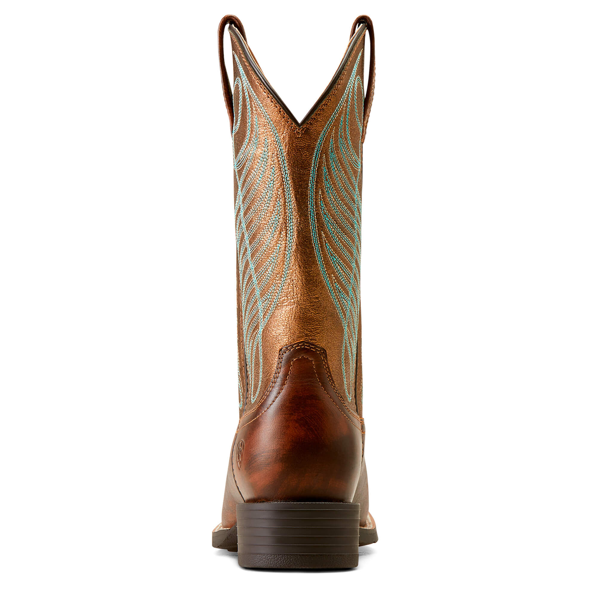 round up square toe western boot