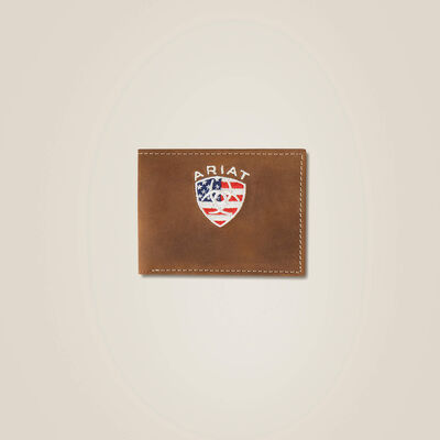 Flag Shield Bifold Wallet