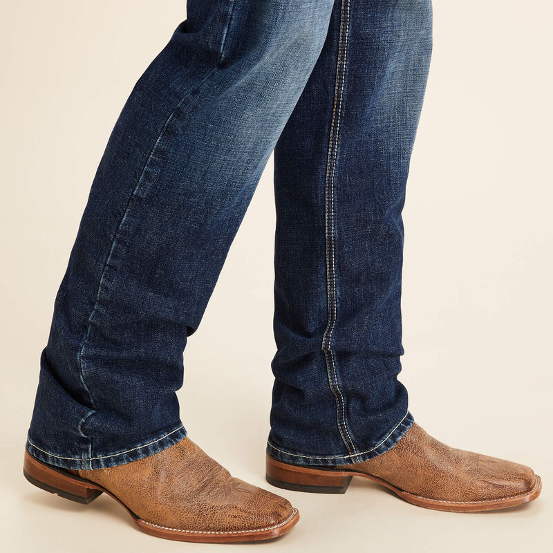 M2 Traditional Relaxed 3D Rancher Boot Cut Jean