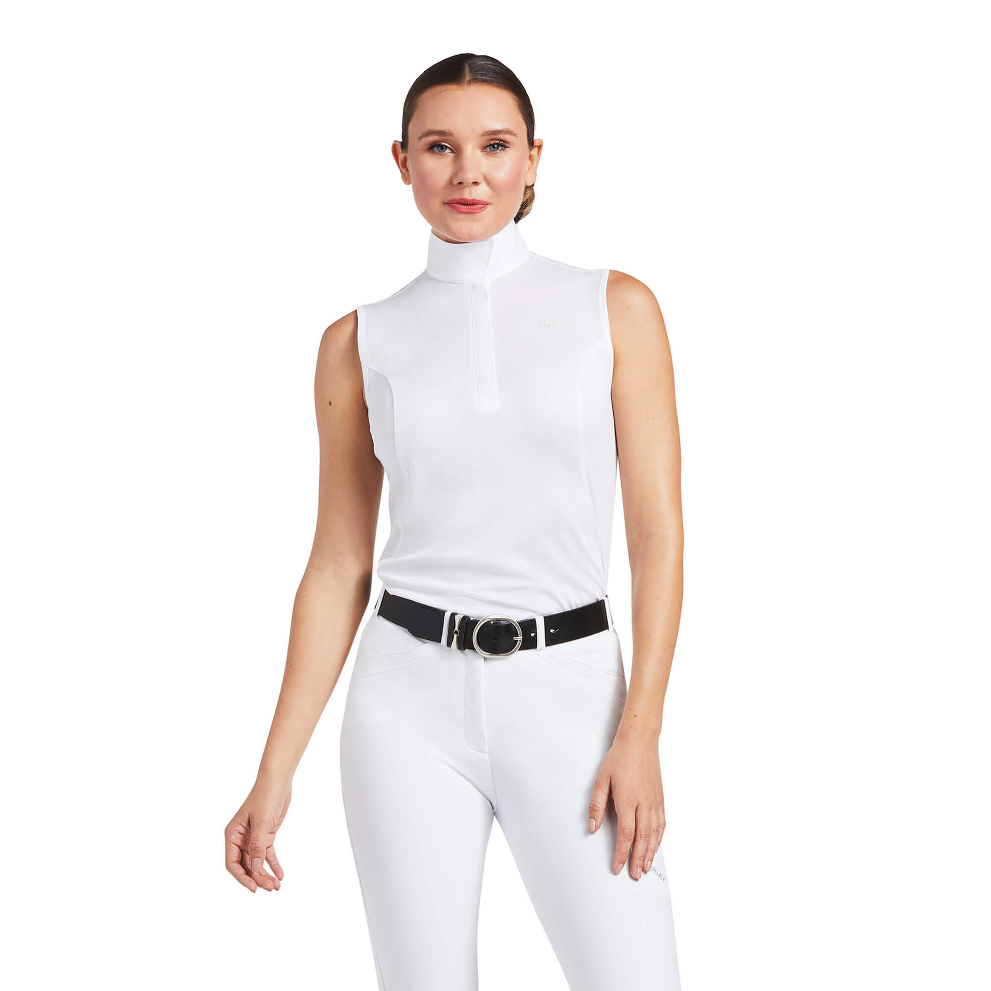 Women's Aptos Show Shirt in White, Size Small, by Ariat