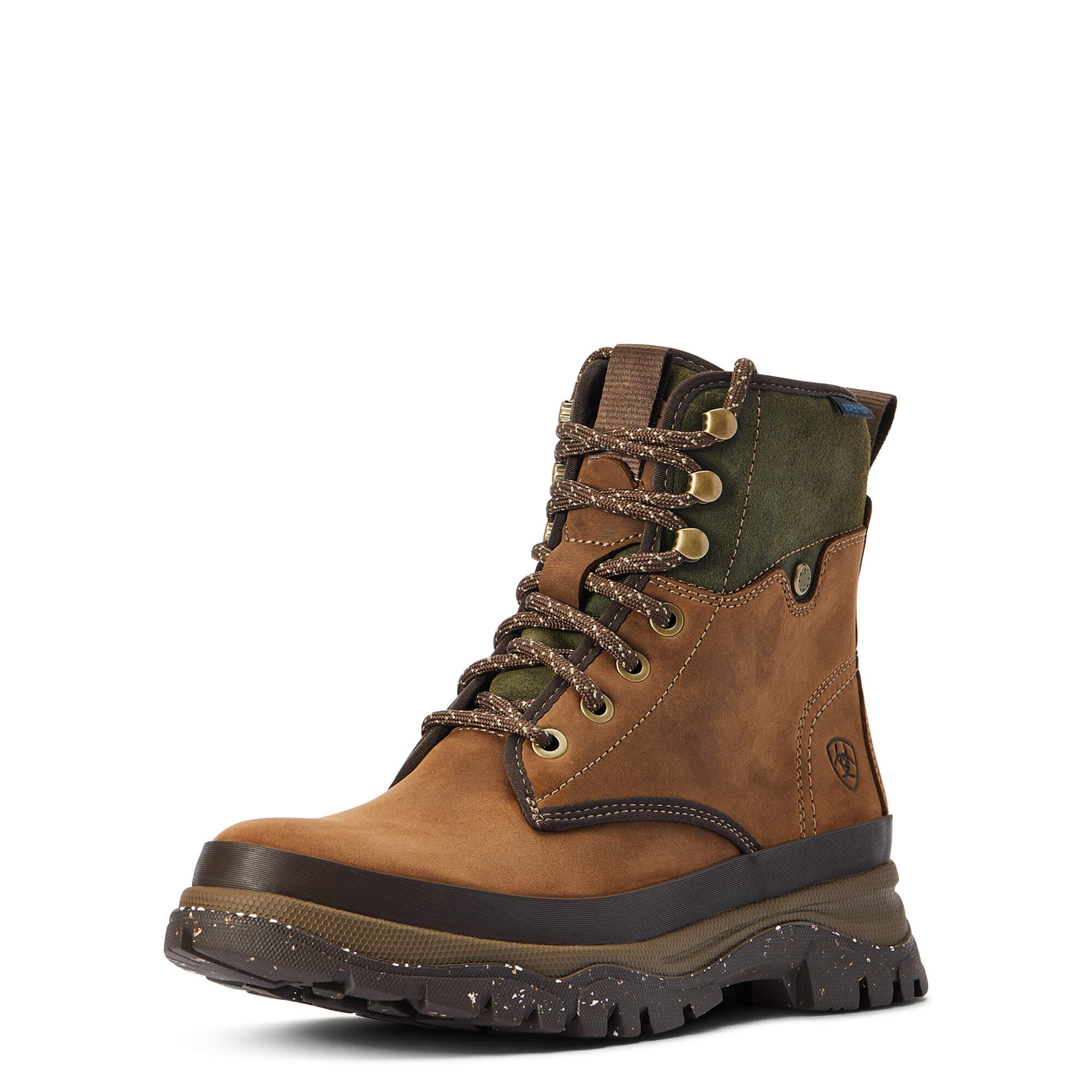 Women's Moresby Waterproof Boots In Oily Distressed Brown, B Medium Width, Size 6.5, By Ariat