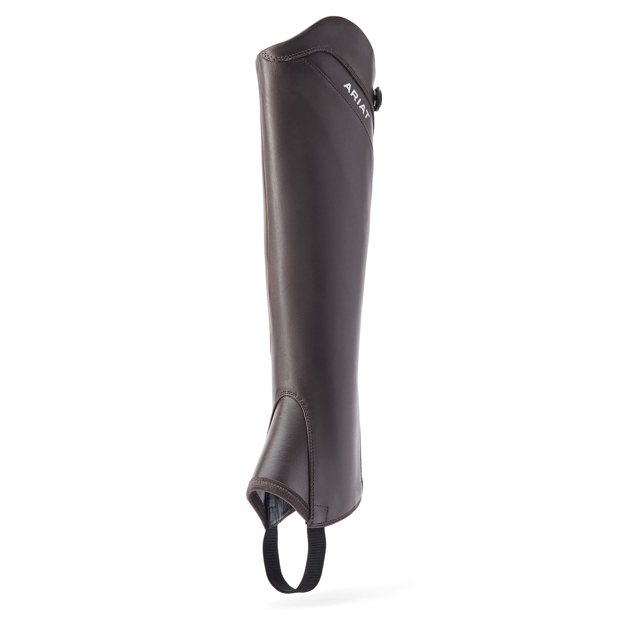 Palisade Half Chap in Cocoa, Mid Height, X-Small Calf, Size X-Small, by Ariat