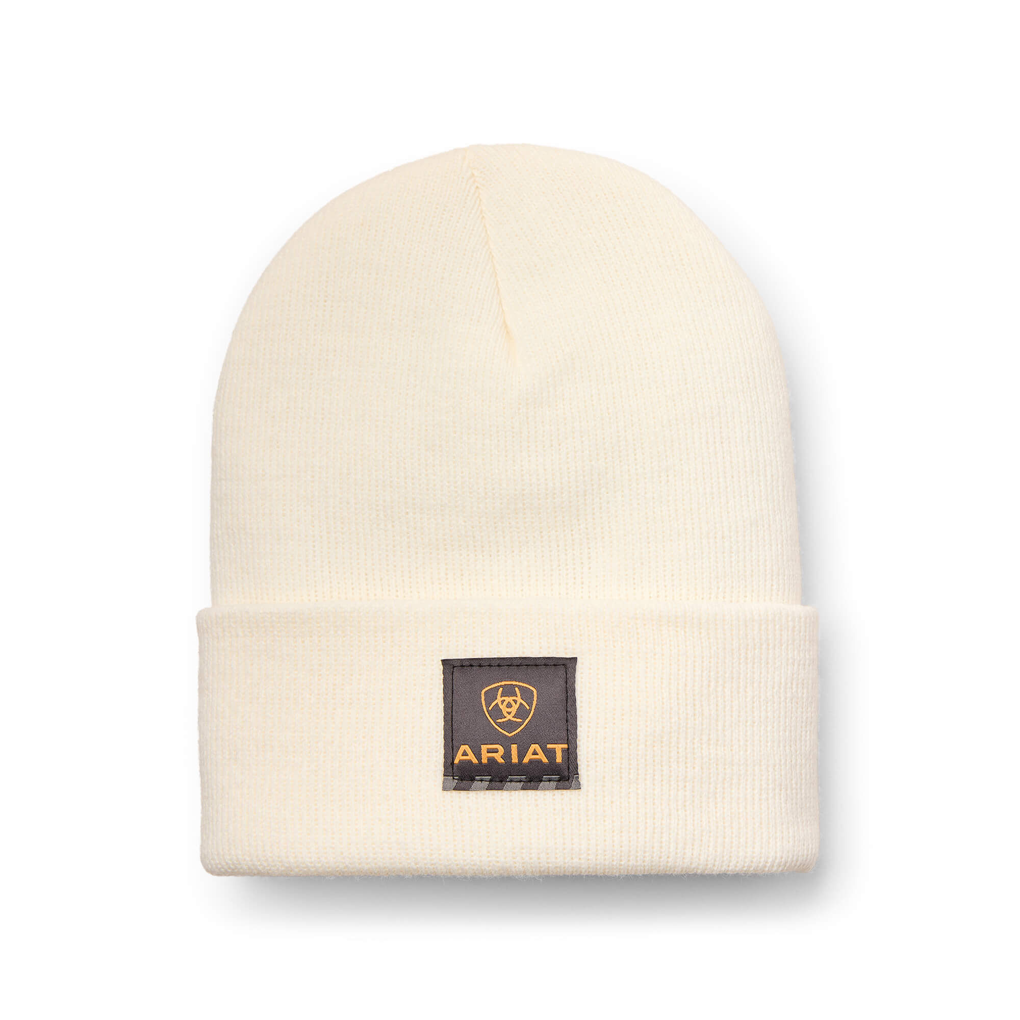 Men's Rebar Beanie Hat in Natural, Size OS, by Ariat