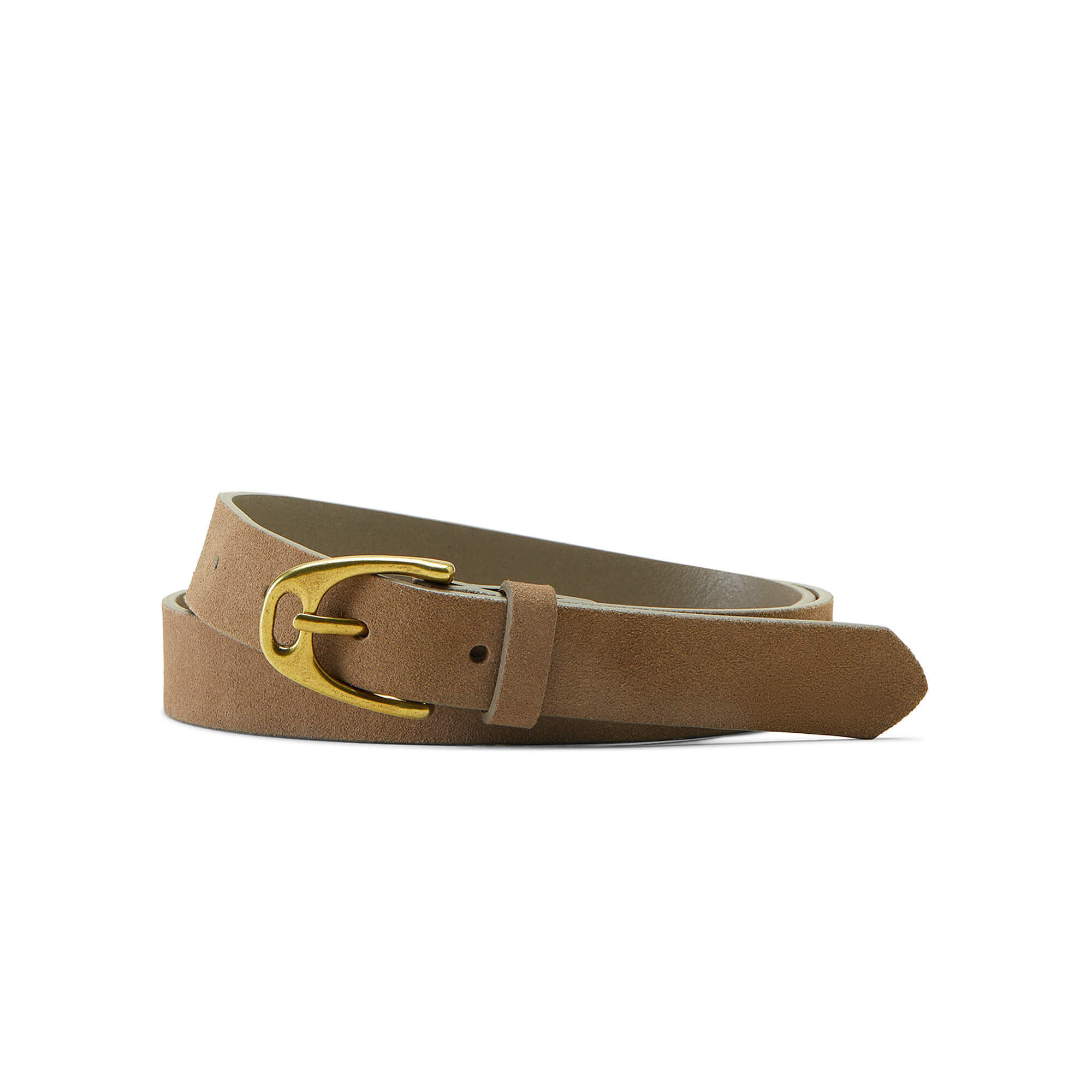Women's Hunter Belt in Tan Suede, Size Large, by Ariat