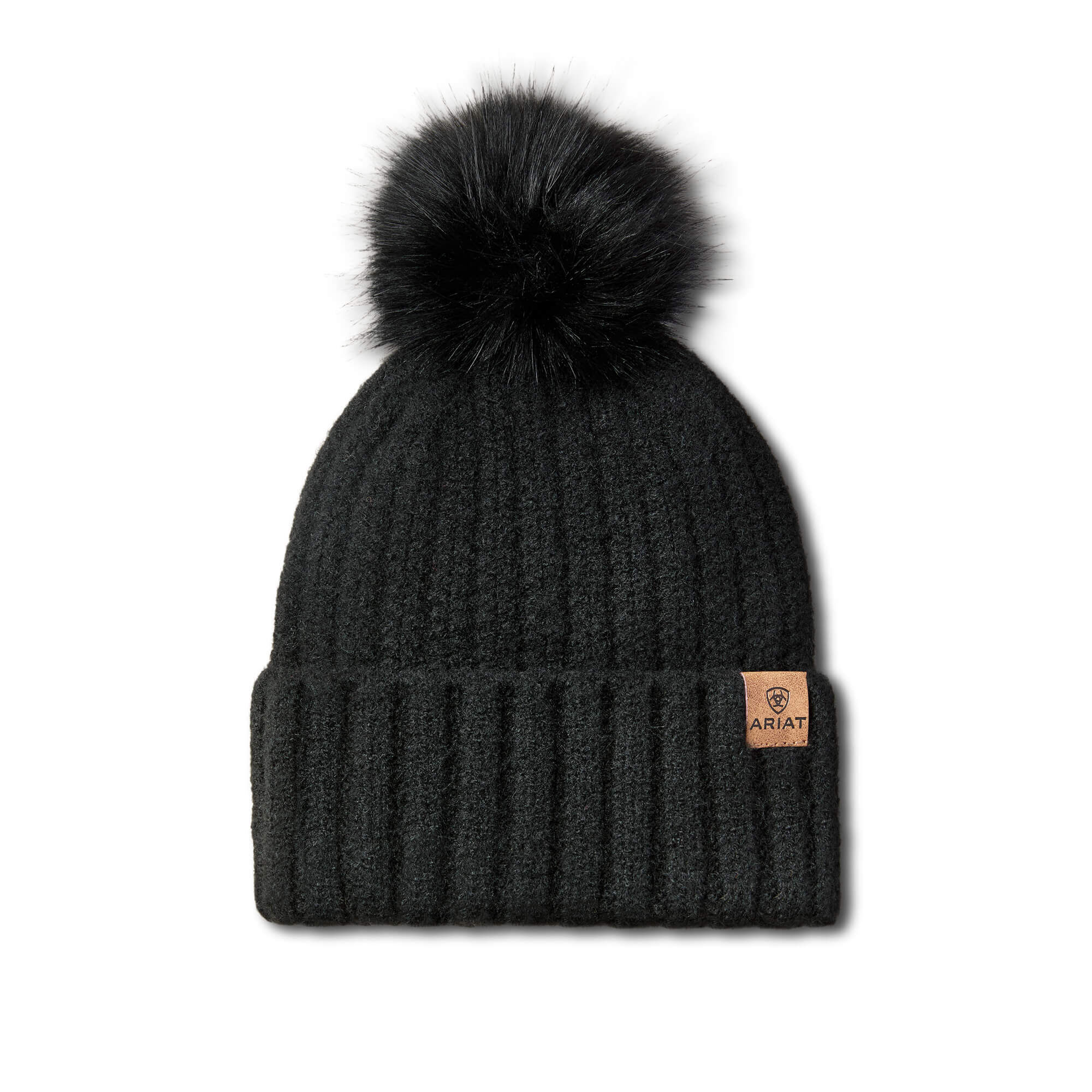 Women's Chilton Beanie Hat in Black, Size OS, by Ariat