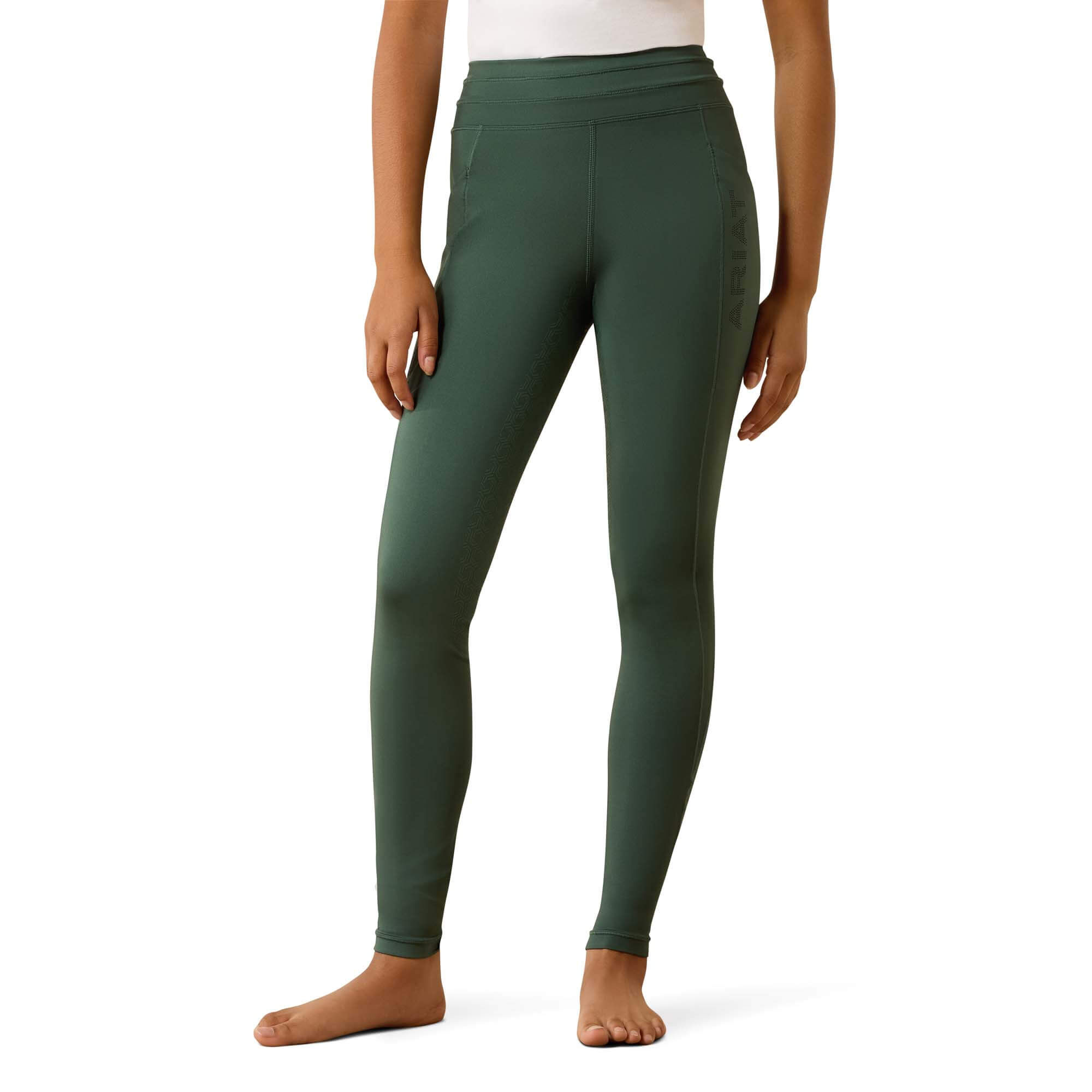 Kid's Eos 2.0 Full Seat TightRiding Breech in Monstera, Size Medium, by Ariat