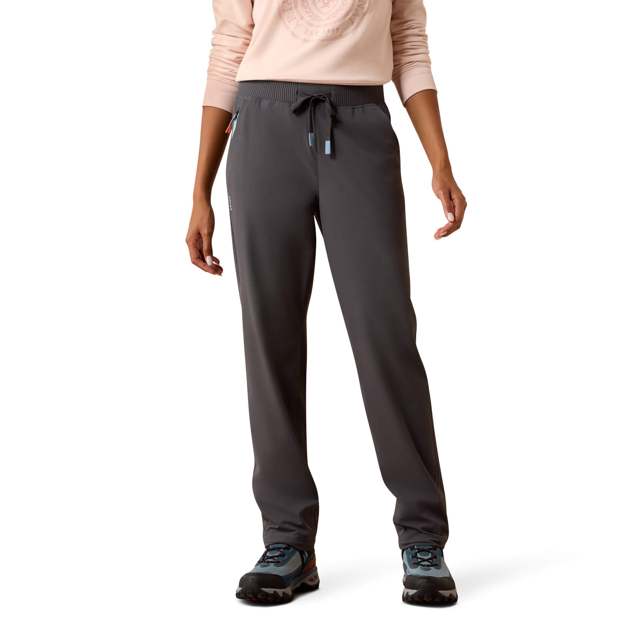 Women's Traverse Hiking Trousers in Charcoal, Size 34, by Ariat