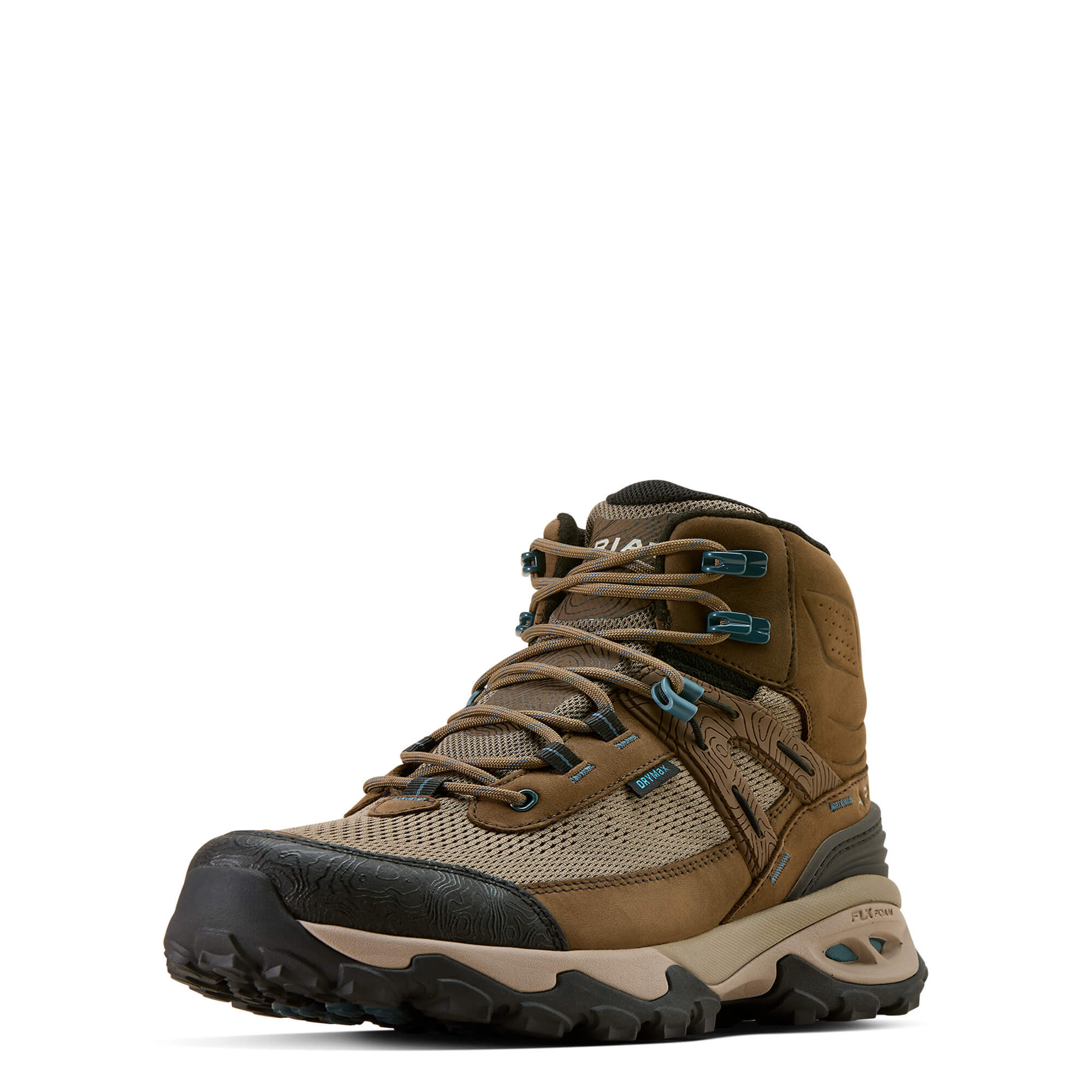 Women's Traverse Mid Waterproof Hiking Boots in Brown Bark, B Medium Width, Size 40, by Ariat