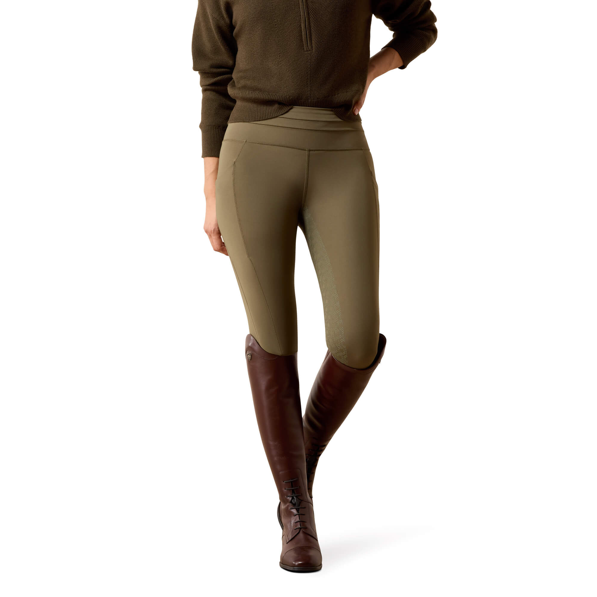 Women's Eos 2.0 Full Seat TightRiding Breech in Kalamata, Size X-Small, by Ariat