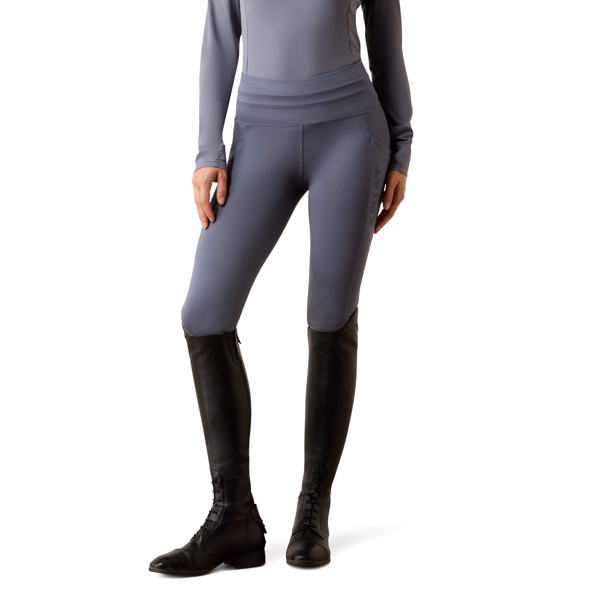 Women's Eos 2.0 Full Seat TightRiding Breech in Grisaille, Size X-Large, by Ariat