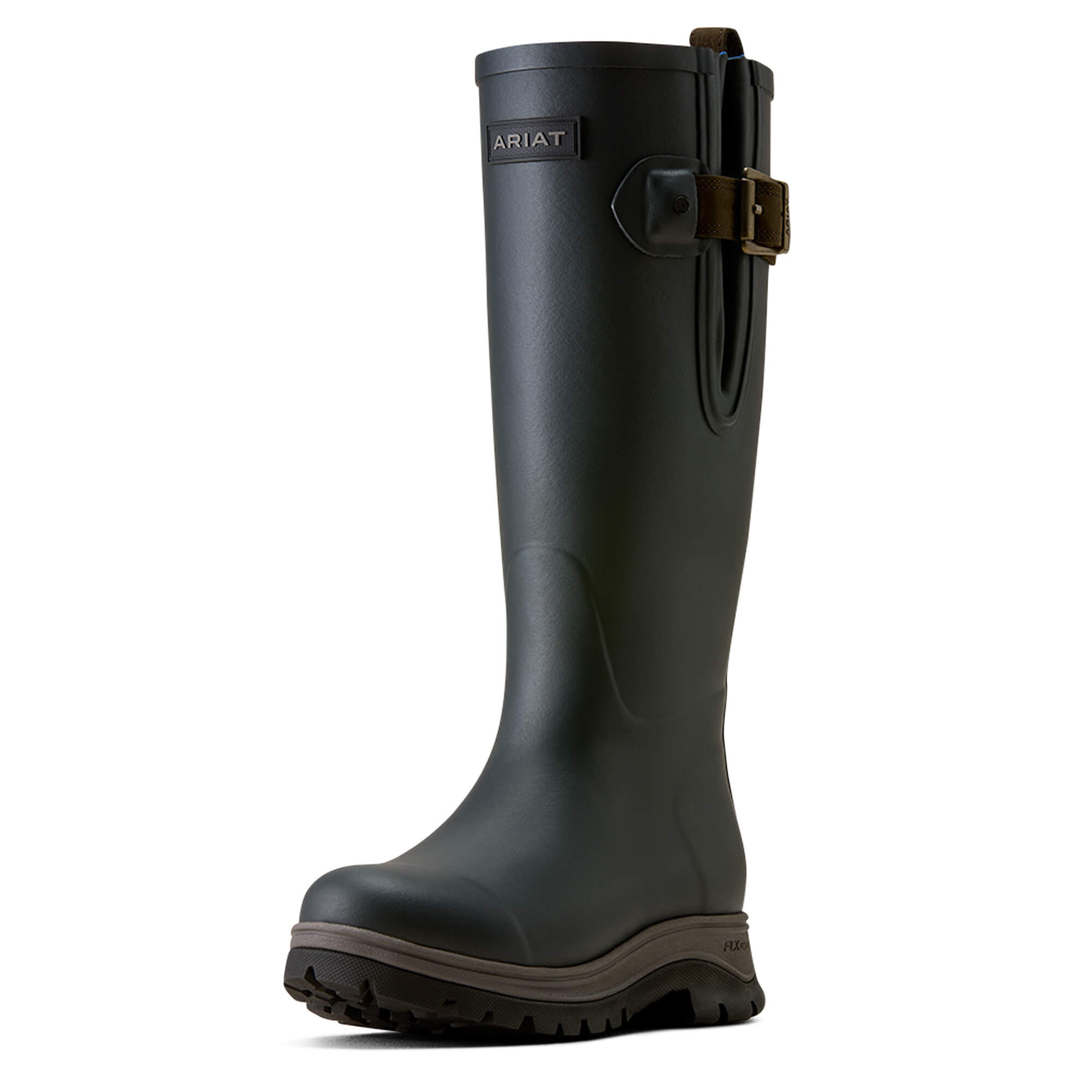 Women's Woodstock Insulated Rubber Boots in Deep Navy, B Medium Width, Size 7, by Ariat