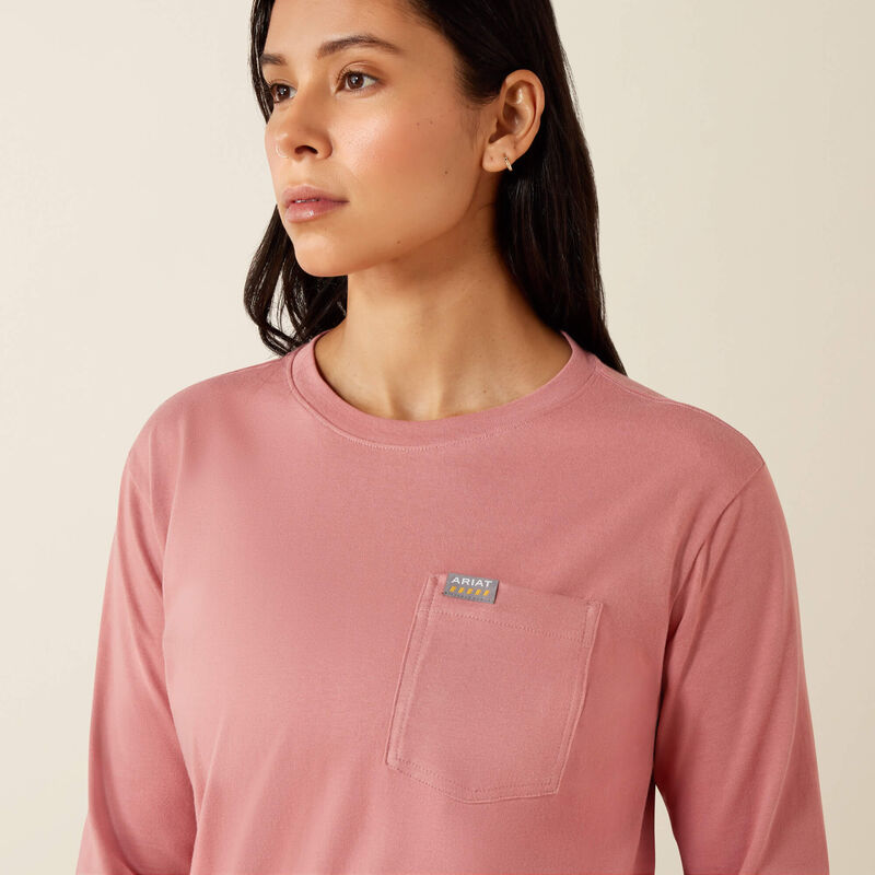 Rebar Cotton Strong Flying Eagle Long Sleeve T-Shirt 02